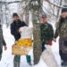 NOVOVAROŠKI LOVCI OBEZBIJEDILI HRANU ZA ZIMSKU PRIHRANU DIVLJAČI