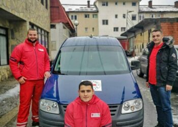 Opštinskoj organizaciji Crvenog krsta Rožaje doniran automobil