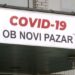 Preminule dvije osobe iz Novog Pazara, troje na respiratorima