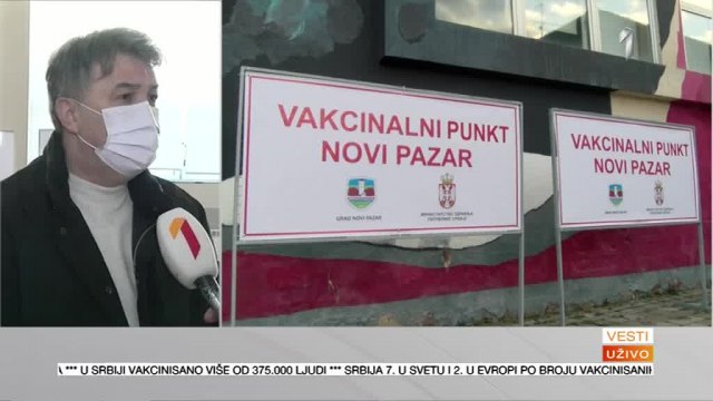 U Novom Pazaru počela masovna imunizacija: Pomažu i volonteri iz Medicinske škole