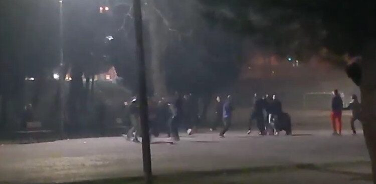 (VIDEO) Masovna tuča u Podgorici, pogledajte snimak