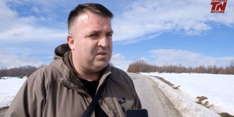 (VIDEO) Preduzeće A.D. Novi Pazar put uspijeva da sve puteve tutinske opštine održi prohodnim