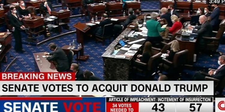 Nema opoziva: Trump oslobođen optužbi za napad rulje na Kapitol