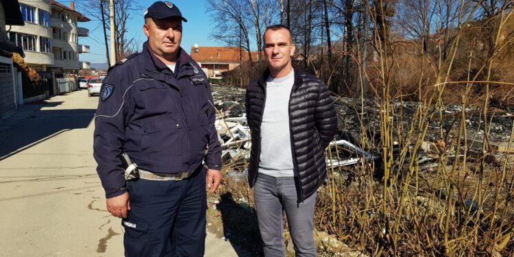 Policajac spasio Novopazarca gušenja u požaru