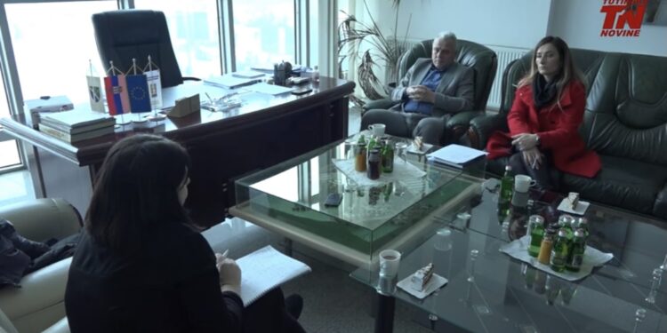 (VIDEO)  Predstavnica Vlade i Predsjednik opštine razgovarali o razvoju Tutina
