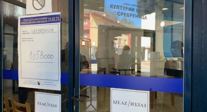 OBJAVLJENI REZULTATI O IZLAZNOSTI NA IZBORIMA U SREBRENICI