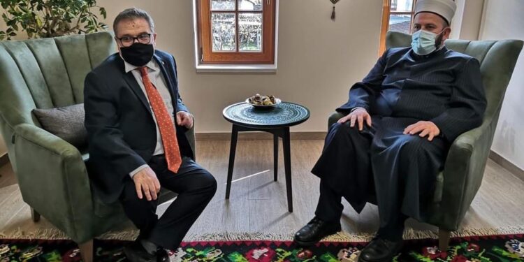 REIS IZ U CRNOJ GORI RIFAT FEJZIĆ, RAZGOVARAO SA AMBASADOROM FRANCUSKE