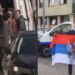 (VIDEO) Provokacije na Cetinju: Milačič pozdravio Cetinjane sa tri prsta, pogledajte njihovu reakciju
