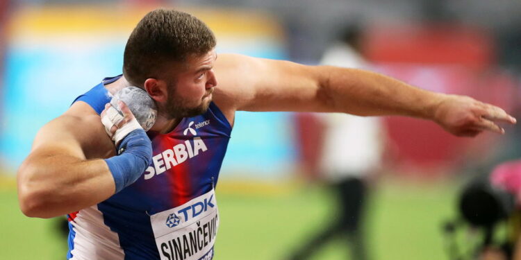 Armin Sinančević u finalu Evropskog prvenstva u dvorani