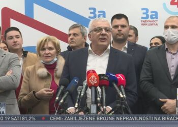 Andrija Mandić: “Možemo da formiramo vlast u Nikšiću”
