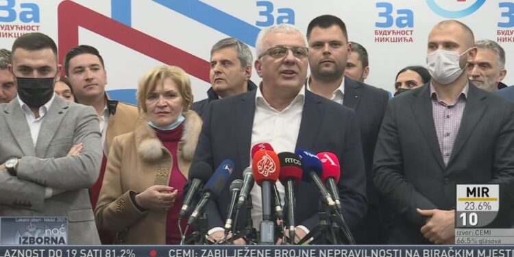 Andrija Mandić: “Možemo da formiramo vlast u Nikšiću”