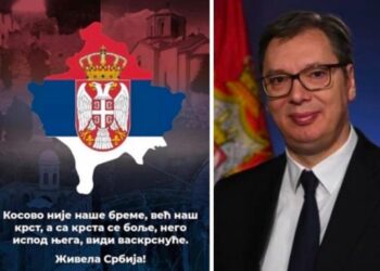 EU reagovala na Vučićevu Instagram objavu da je Kosovo ”srpski krst”