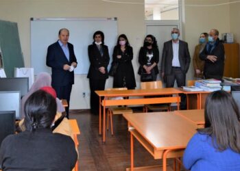 Predsjednica BNV posjetila O.Š. Dositej Obradović u Bijelim Vodama
