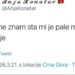 Djevojka iz Tivta na Twitteru poziva na paljenje džamija