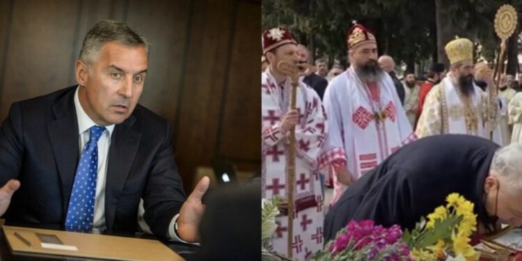 Đukanović: Šta je Crna Gora dočekala, premijer ide na sahranu neprijatelja države