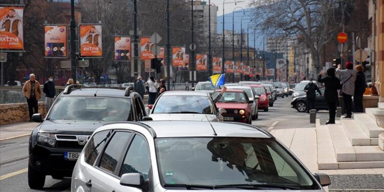 Održana protestna vožnja kroz Sarajevo u znak podrške Bogiću Bogićeviću