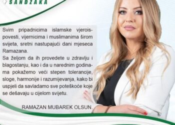 Ramazanska čestitka Narodne poslanice SDA Sandžaka Selme Kučević