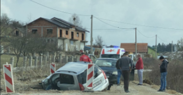 U saobraćajnoj nesreći u Donjoj Rudnici kod Pljevalja povrijeđene dvije osobe