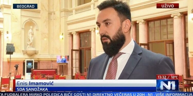 (VIDEO) Enis Imamović: Sandžak definisati kao jednu izbornu jedinicu