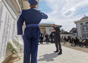 Izetbegović u Ahmićima: Prije 28 godina ovdje je počinjen genocid