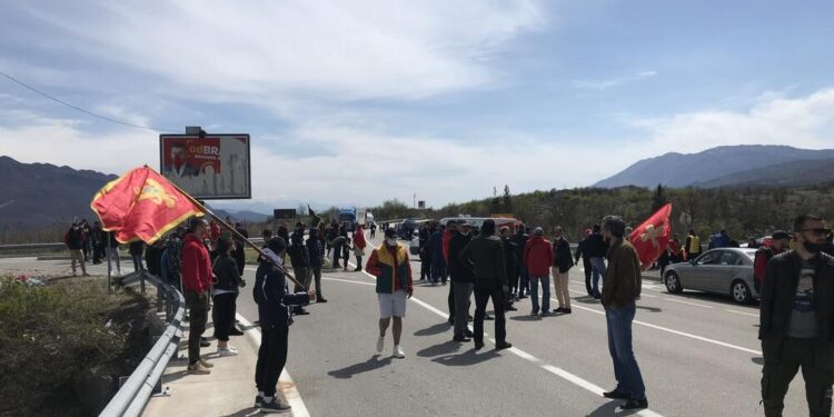 Završena za danas blokada puta Nikšić – Podgorica