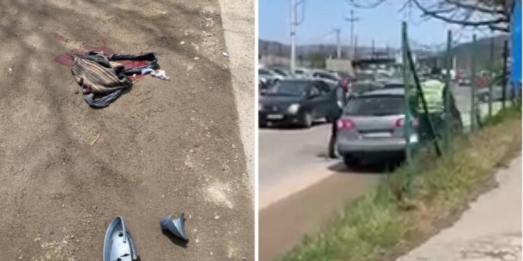 (VIDEO) TEŠKA SAOBRAĆAJNA NESREĆA U NOVOM PAZARU / Vozač bježao od policije pa udario ženu