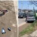 (VIDEO) TEŠKA SAOBRAĆAJNA NESREĆA U NOVOM PAZARU / Vozač bježao od policije pa udario ženu