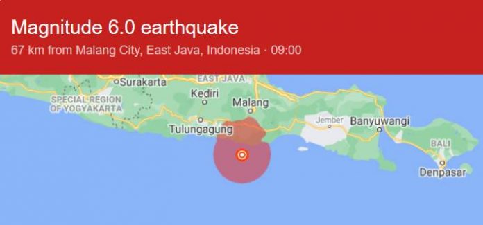 ZEMLJOTRES JAČINE ŠEST STEPENI PO RICHTERU POGODIO INDONEZIJU