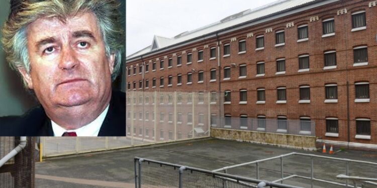 Karadžićev život u ćeliji sa seksualnim prijestupnicima koji nuždu obavljaju u kantu
