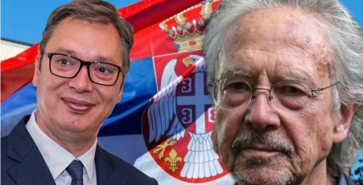 Vučić uručuje visoko odlikovanje negatoru genocida u Srebrenici!