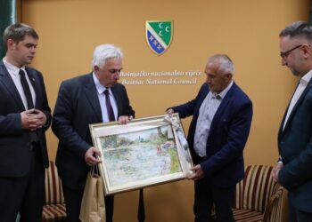 Susret delegacija hrvatskog i bošnjačkog nacionalnog vijeća u Republici Srbiji