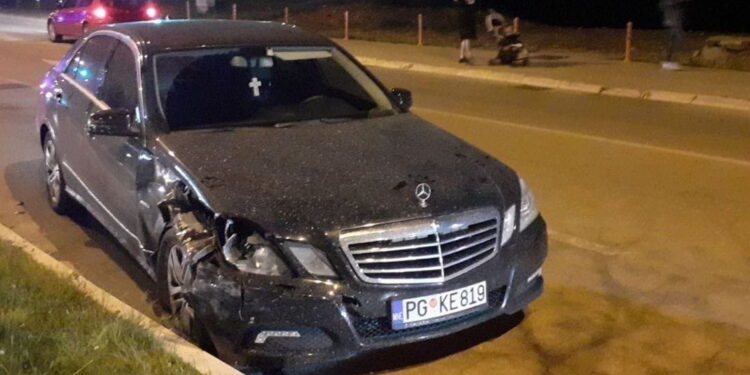 Vlada Crne Gore i dalje ćuti na skandalozno ponašanje Kandića koji je službenim vozilom izazvao udes