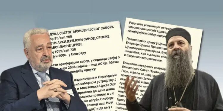 SPC: Krivokapiću, potpisuj i potpiši!