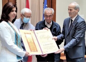 PREDSJEDNICA BNV DOBITNICA POVELJE „PRIJATELJ BOSNE“