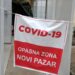 Danas je Novi Pazar treći grad u Srbiji po broju novozaraženih