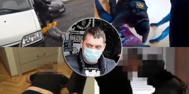 (VIDEO) Žandarmi uhapsili rukometaša Partizana na treningu, sumnja da pripada kriminalnom klanu
