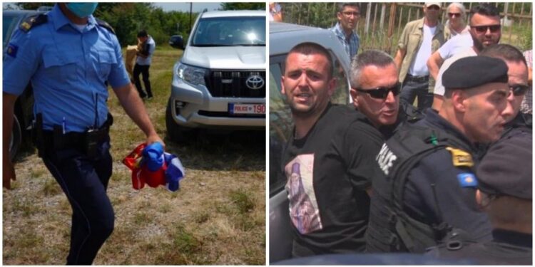 (VIDEO) Na prilazima Gazimestanu danas oduzete zastave Srbije…