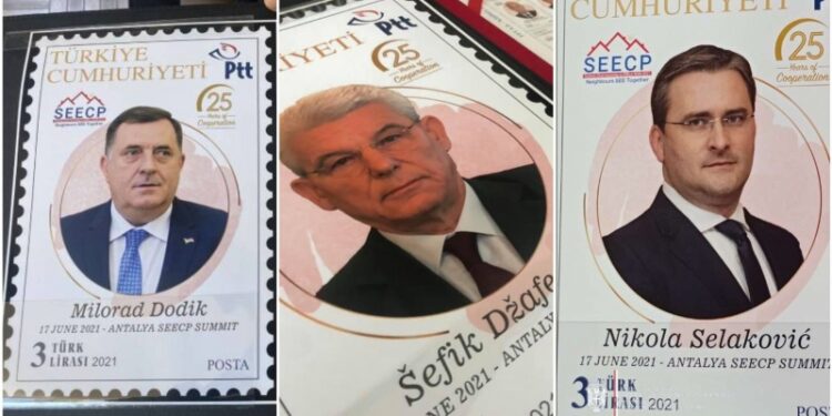 U Turskoj svi dobili poštansku markicu, samo je Dodiku i bh. medijima to bilo zabremedet