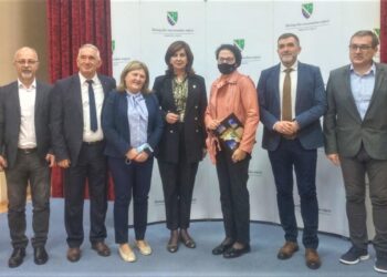 Ministrica za ljudska i manjinska prava Gordana Čomić posjetila BNV