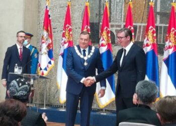 Uručen Orden: Dodik ga je itekako “zaslužio” jer zastupa Vučićeve, a ne ciljeve države BiH