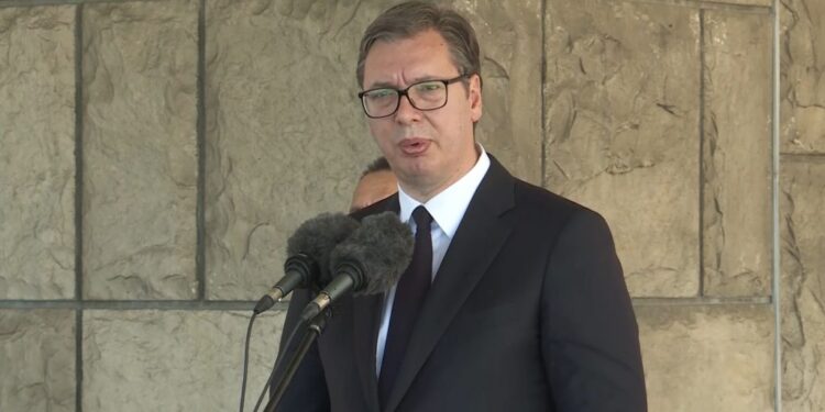 Vučić: Crna Gora bi da rezolucijom stavi žig na svakog pripadnika srpskog naroda