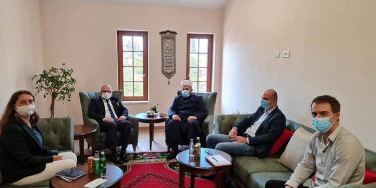 CRNOGORSKI REIS FEJZIĆ PRIMIO PITERA LUNDBERGA, KOORDINATORA UN U CRNOJ GORI
