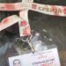 Krvava službena legitimacija dr. Bošnjaka napadnutog sinoć na utakmici u Beogradu