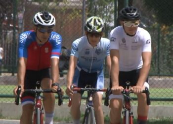 Pazarac Denis Ćatović vicešampion Srbije u drumskom biciklizmu