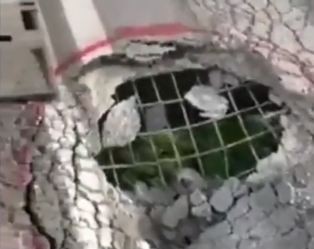 (VIDEO) Rupa na mostu kod Ribarića, mještani zabrinuti