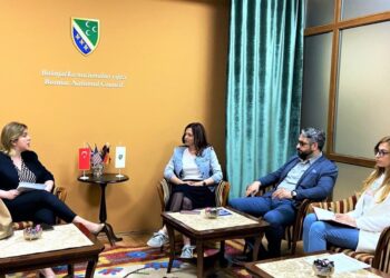 Bošnjačko nacionalno vijeće posjetila dr Nezrina Kurtanović, učesnica programa Bilingvalne stem naučnice