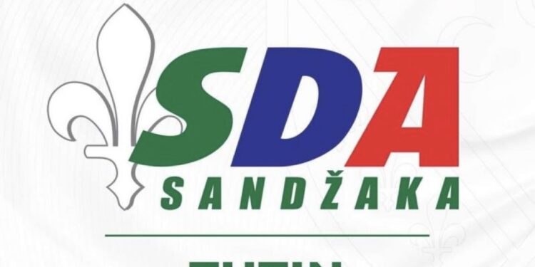 SAOPŠTENJE ZA JAVNOST SDA SANDŽAKA, OGRANAK TUTIN