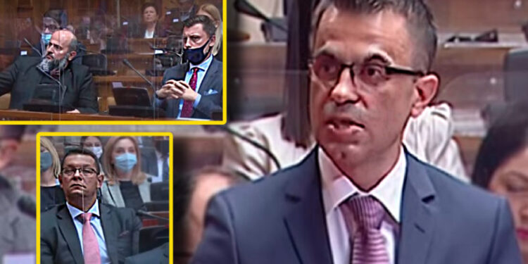 SRAMNA ŠUTNJA! Đorđe Milićević prijetio Bošnjacima, reagovao samo Šaip Kamberi!