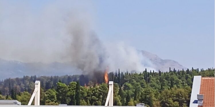 Podgorica: Požar lokalizovan, navodi MUP-a netačni