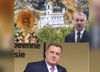 Dodik: SPC je starija od Crne Gore, njena popularnost smeta Đukanoviću
